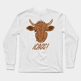 Caos Cow Long Sleeve T-Shirt